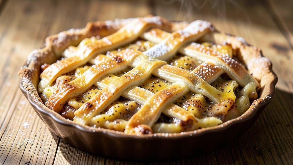 Aloo Pie Recipe: Spiced Potato Filling with Crispy Top Crust
