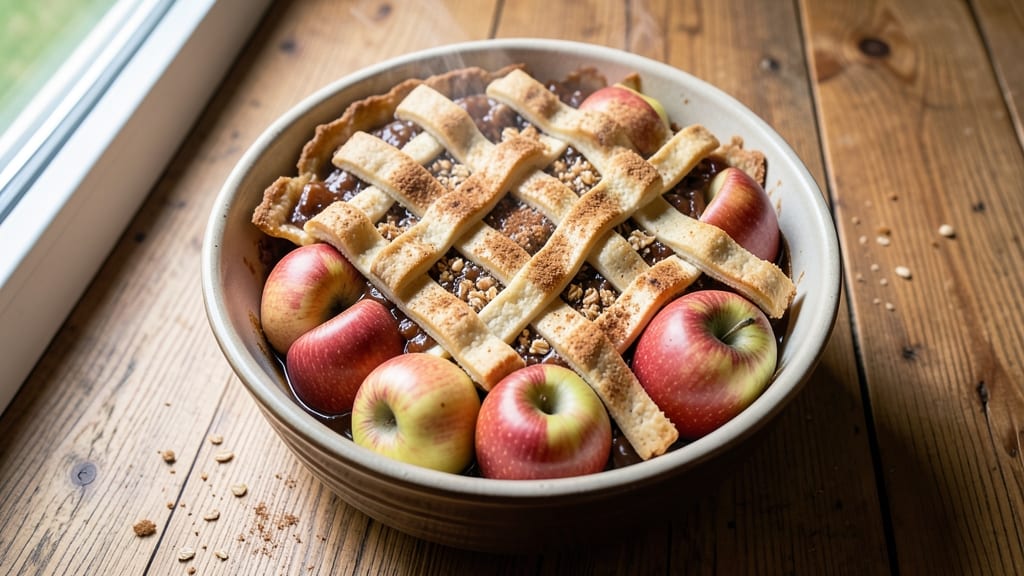 Amish Pie Recipe: Old-Order Crust Over Spiced Fruit Filling