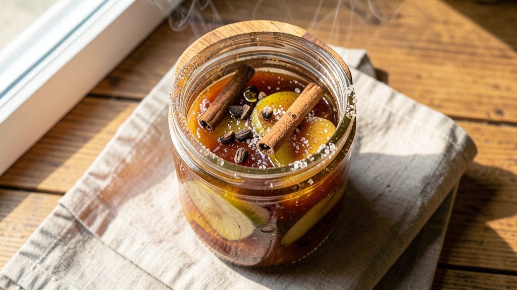 Apple Pie-In-A-Jar Jam Recipe: Spiced Fruit Preserves With Crustless Perfection