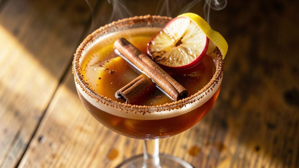 Apple Pie Moonshine Cocktail Recipe: Smoky-Sweet Sip With Apple Cider Kick