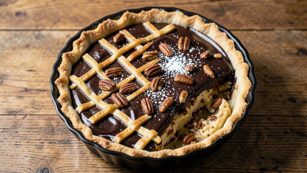 Baker's Original German Chocolate Pie Recipe: Molasses-Kissed Crust and Nutty Filling Fusion