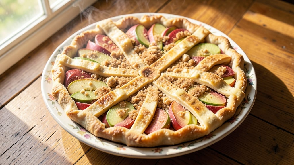 Betty Crocker's Apple Crisp Pie Recipe: Spiced Apple Filling With Caramelized Oat Topping