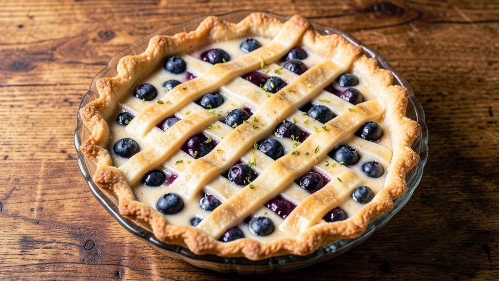Betty Crocker Classic Blueberry Pie Recipe: Bursting Juicy Berries in Flaky Crust
