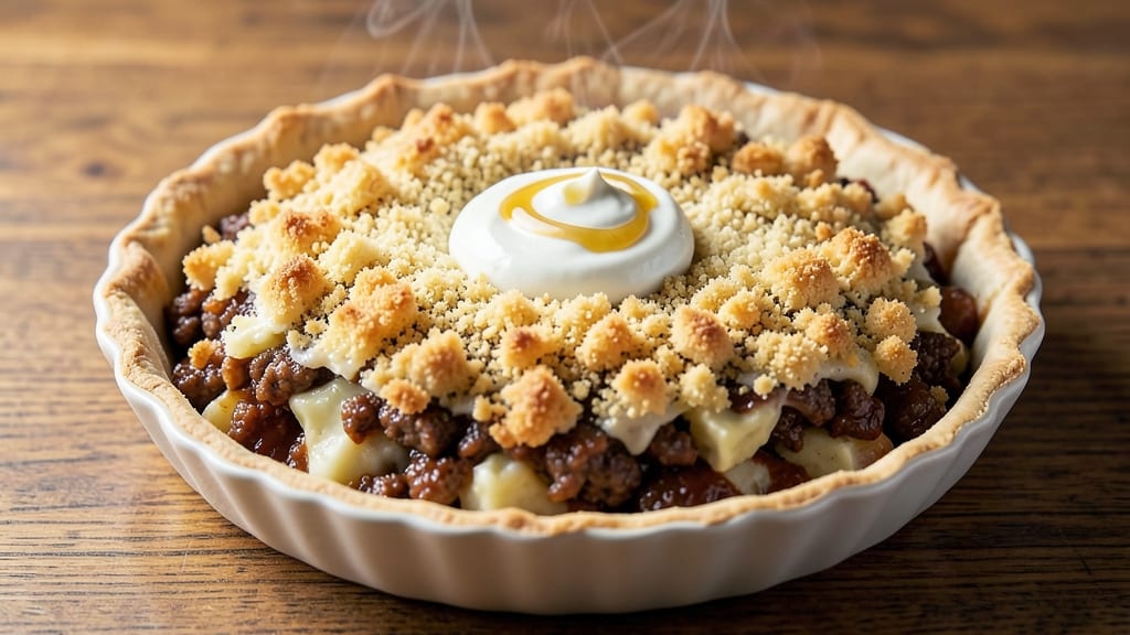 Betty Crocker's Hamburger Pie Recipe: Spiced Meat and Potato Crown in One Skillet