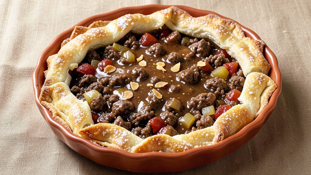 Betty Crocker Meat Pie Recipe: Flaky Crown Over Savory Beef Filling