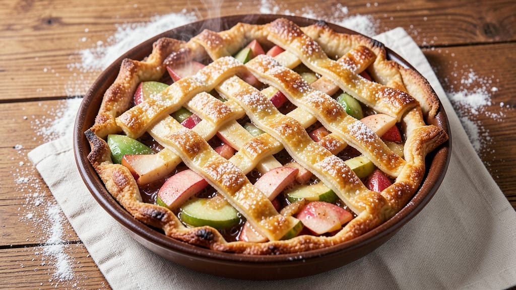 Betty Crocker's Old Fashioned Apple Pie Recipe: Crispy Lattice Top and Spiced Filling Magic