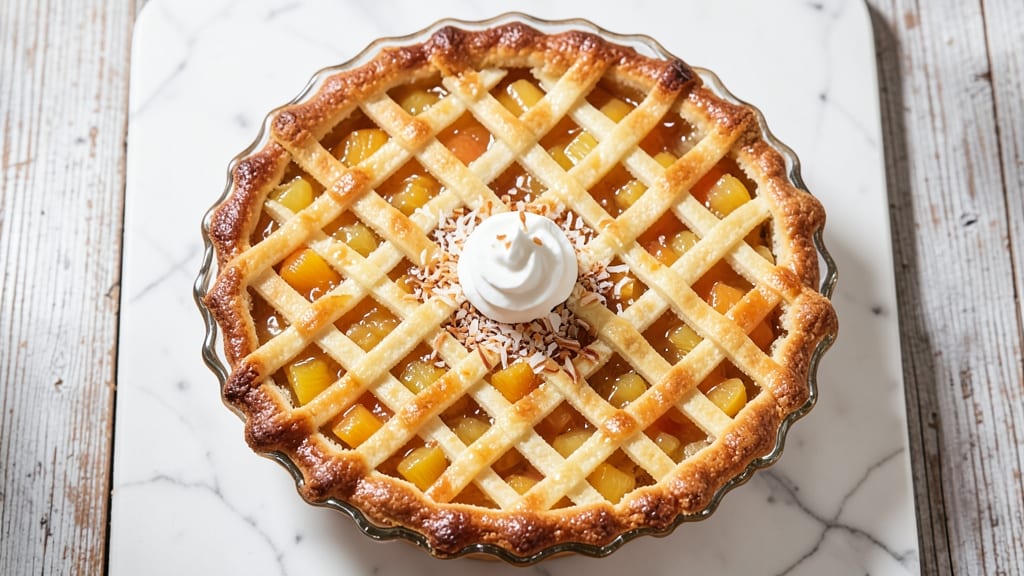Betty Crocker's Pineapple Pie Recipe: Golden Crust Over Tropical Bliss