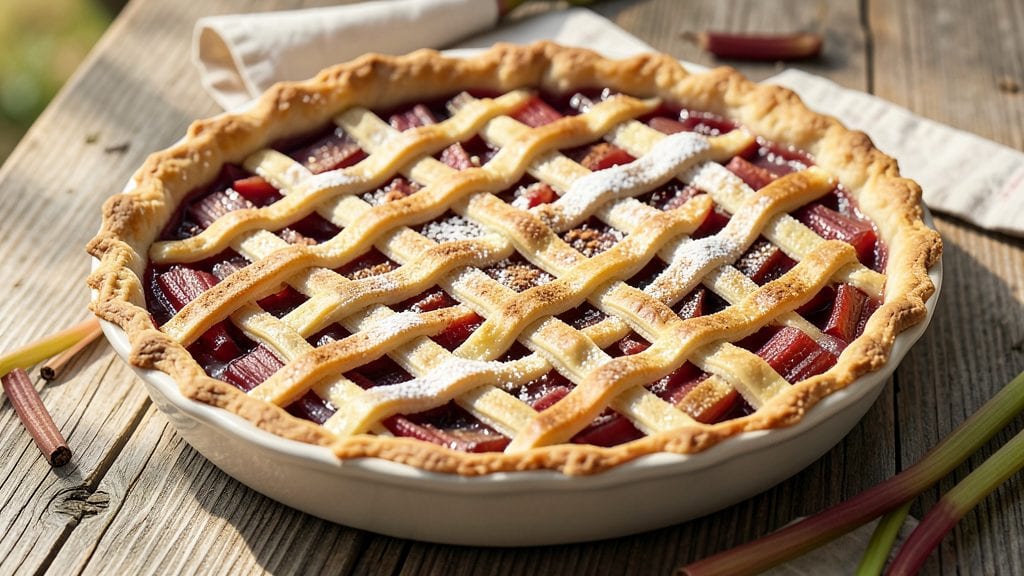 Betty Crocker Rhubarb Pie Recipe: Tart-Sweet Balance With Buttery Crust