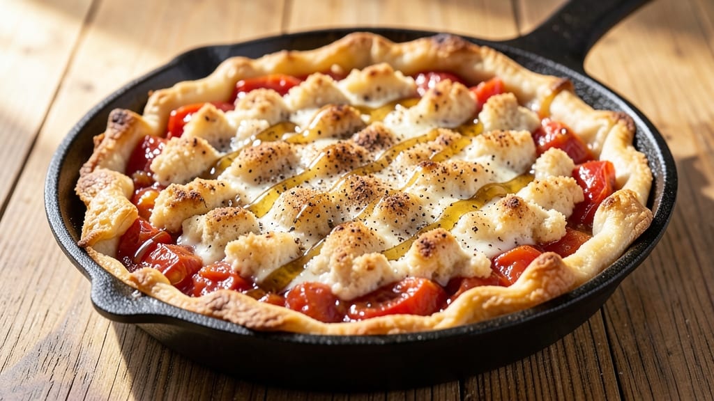Bisquick Tomato Pie Recipe: Crustless Creamy Layers in 20 Minutes