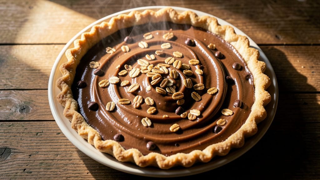 Bob Evans Reese's Pie Recipe: Molasses-Kissed Oat Crown Over Gooey Chocolate Bliss