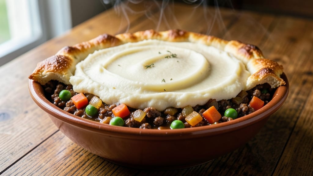 Bob Evans Shepherd's Pie Recipe: Fluffy Potato Topping Over Savory Beef Filling