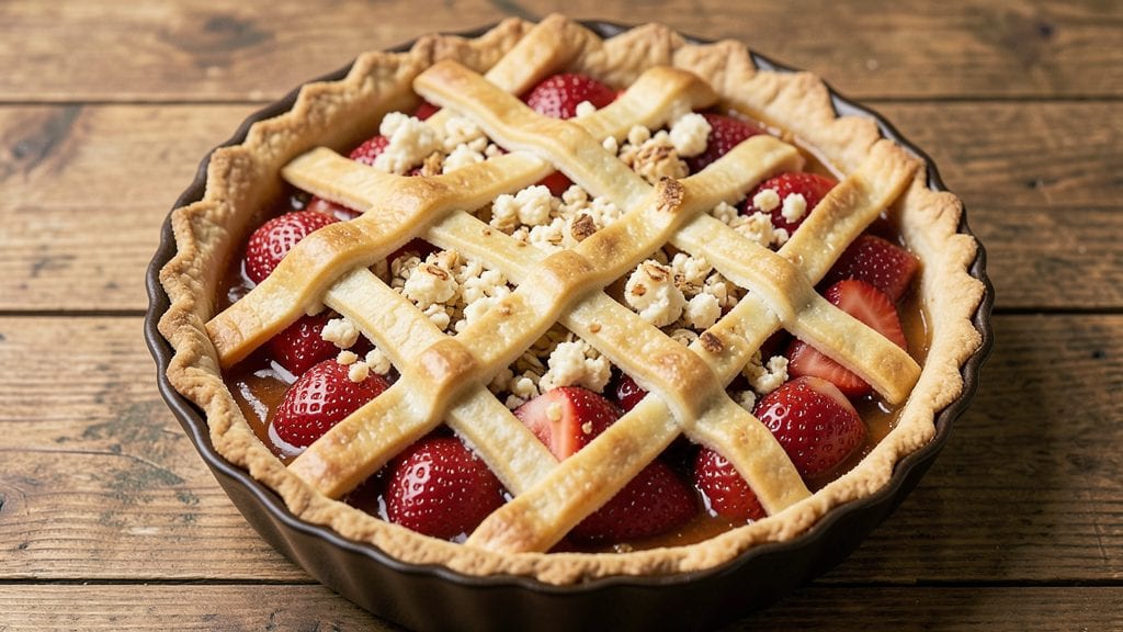 Bob Evans Strawberry Supreme Pie Copycat Recipe: Glazed Oat Crown Crackling Over Juicy Fruit
