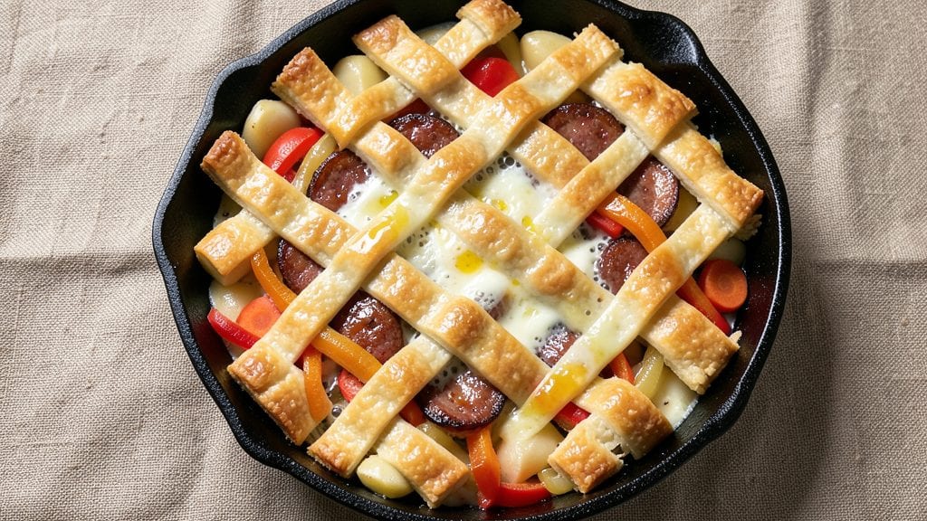 Breakfast Pot Pie Recipe: Flaky Crust Hugs Savory Eggs and Veggies in One Pan