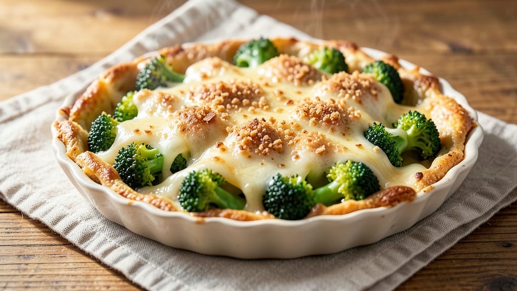 Broccoli Pie Recipe: Cheesy, Crispy Top and Hidden Veggie Magic