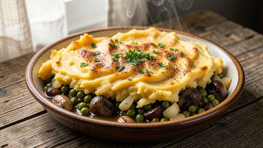 Butternut Squash Shepherd's Pie Recipe: Roasted Sweetness Under Fluffy Potato Topping