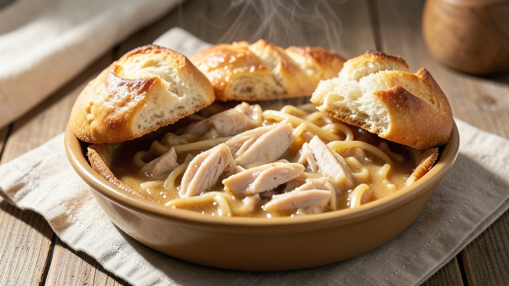 Campbell's Pot Pie Recipe with Biscuits: Flaky Topping Meets Hearty Filling in One Pan