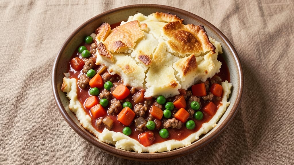 Campbell's Tomato Soup Shepherd's Pie Recipe: Creamy Tomato Base Meets Fluffy Potato Top
