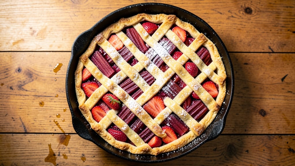 Checkers Pie Recipe: Spiced Fruit Filling With Crunchy Oat Topping