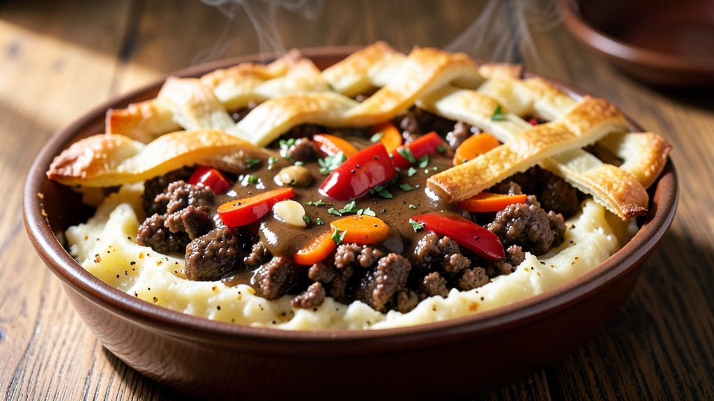 Cheesecake Factory Shepherd's Pie Copycat Recipe: Flaky Potato Topping Over Savory Beef Filling