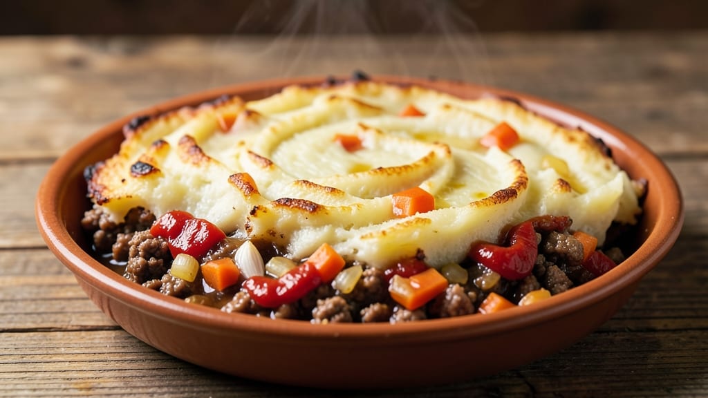 Classic Cottage Pie Recipe: Fluffy Mashed Potato Topping Over Savory Beef Filling