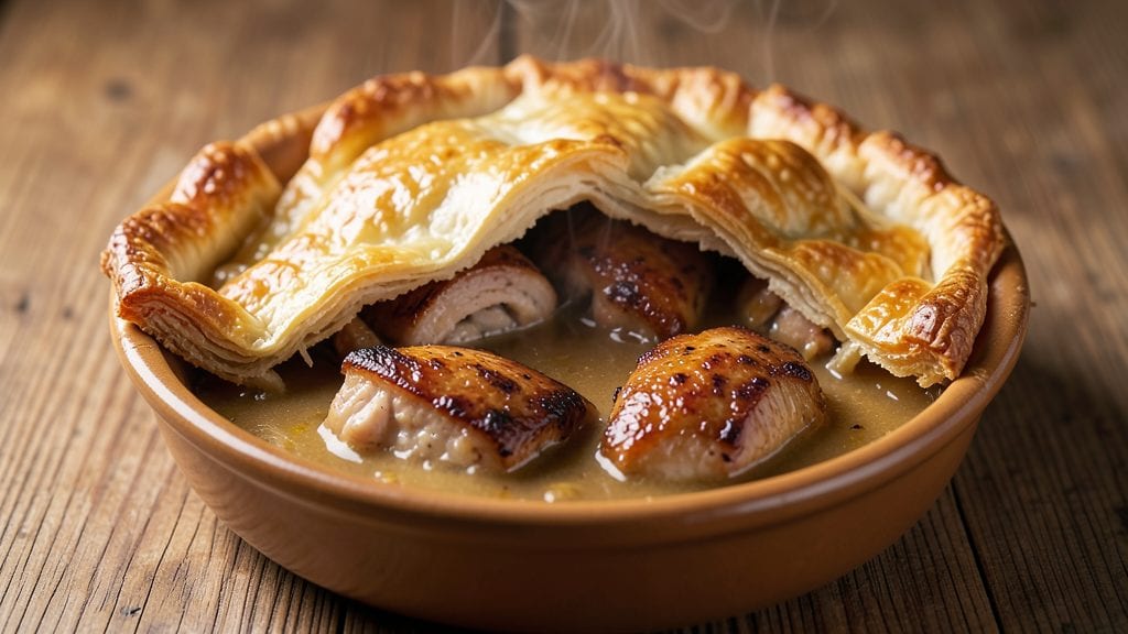 Copycat KFC Pot Pie Recipe: Crispy Top, Creamy Filling, All the Flavor