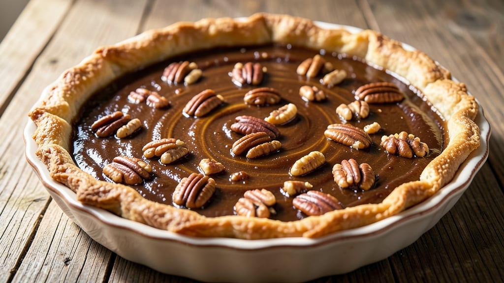 Copycat Pecan Pie Recipe: Molasses-Rich Crust Over Gooey Nut Bliss