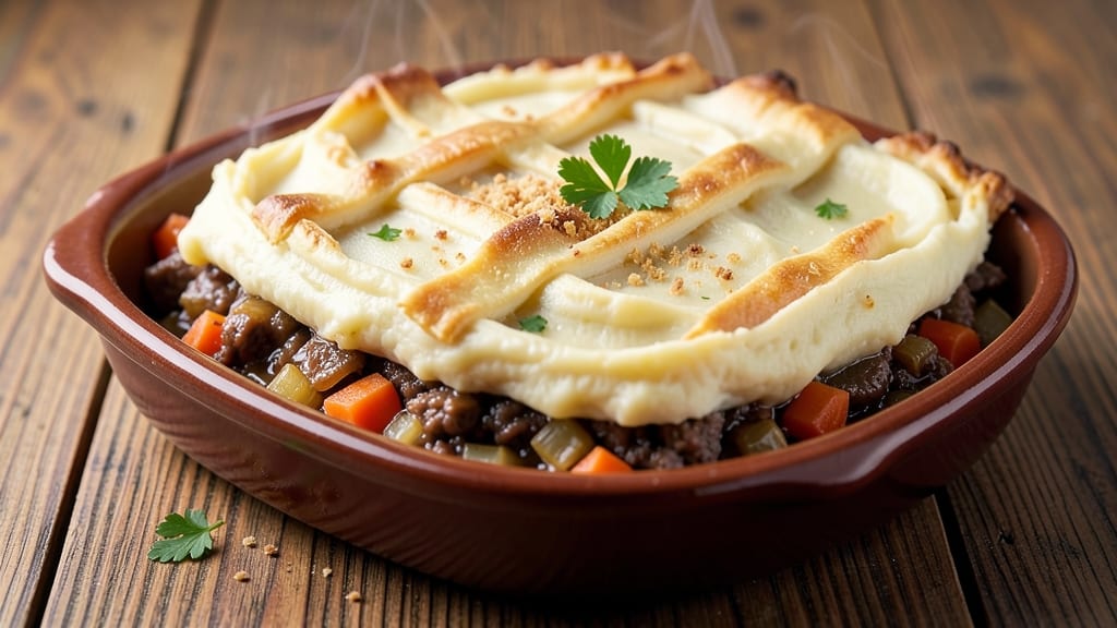 Creamy Shepherd's Pie Recipe: Velvety Mashed Crown Over Savory Beef Filling