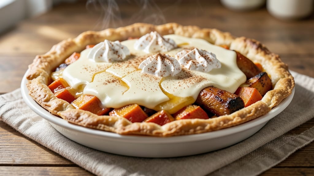 Drumstick Pie Recipe: Southern-Style Spice and Vanilla Swirl Harmony