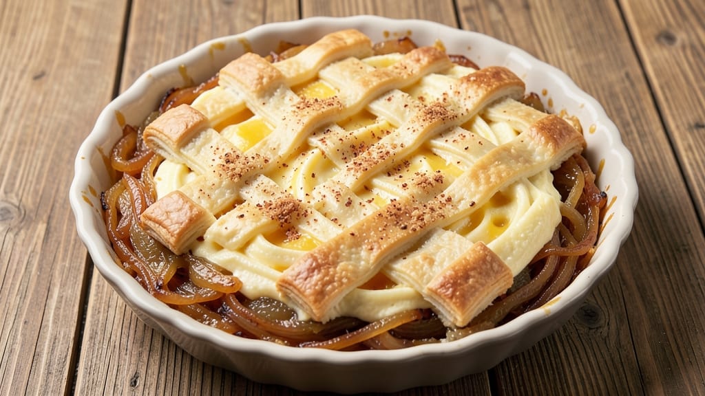 German Onion Pie Recipe: Savory Caramelized Layers of Comfort
