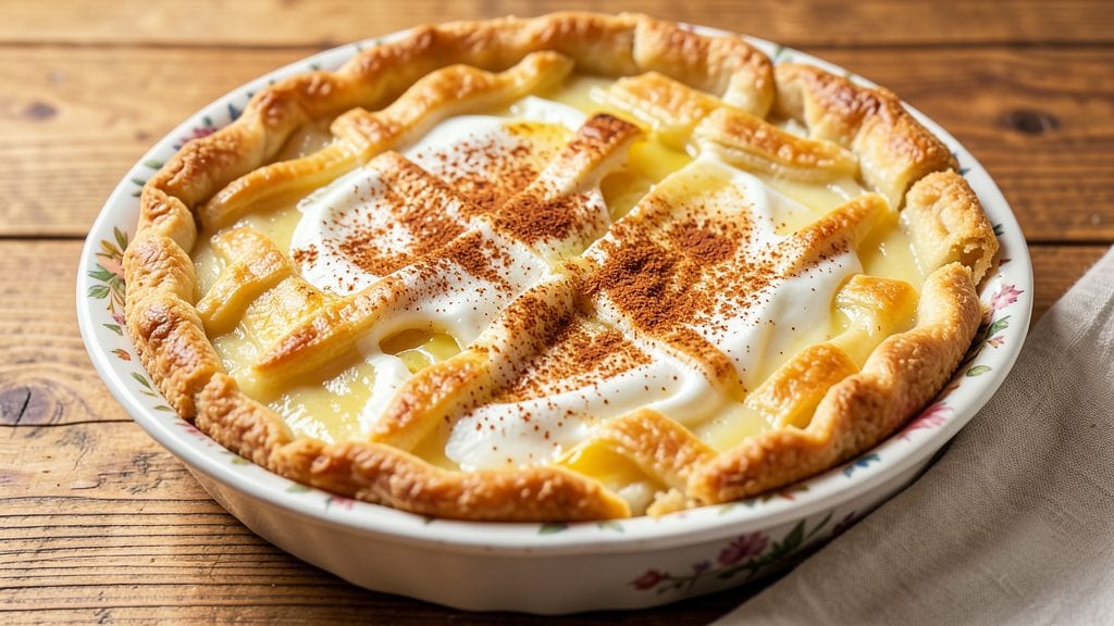 Grandma's Custard Pie Recipe: Silky Vanilla Filling with Buttery Crust