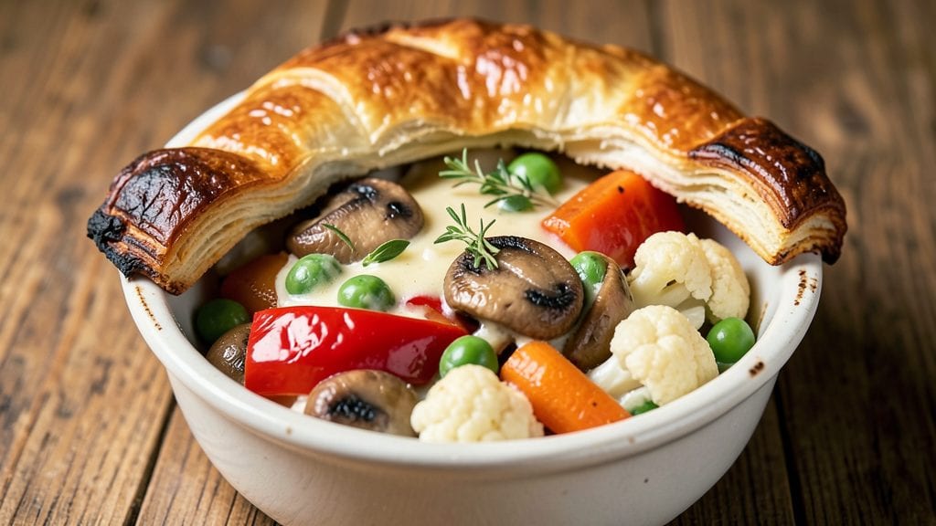 Individual Vegetable Pot Pies Recipe: Mini Comfort Portions in One Pan