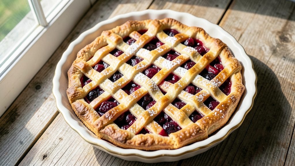 Jam Pie Recipe: Spiced Fruit Filling with Buttery Crust Crunch