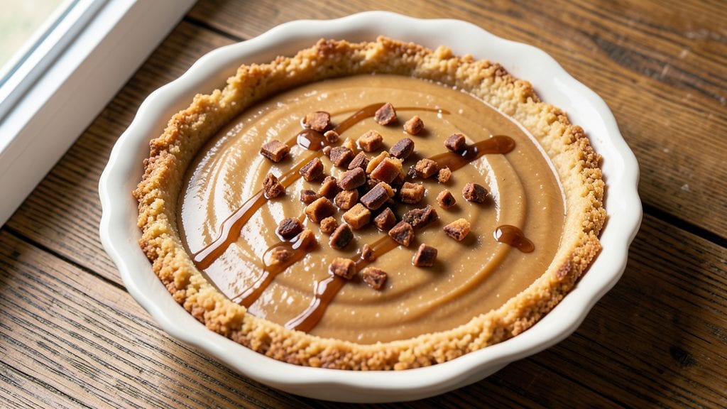 Jello Cook and Serve Butterscotch Pudding Pie Recipe: Warm Caramel Swirls With Crispy Graham Crust
