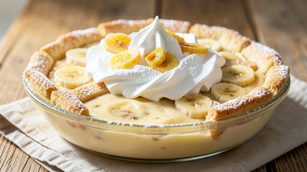 Jello Instant Banana Cream Pudding Pie Recipe: No-Bake Cheesecake-Style Layers