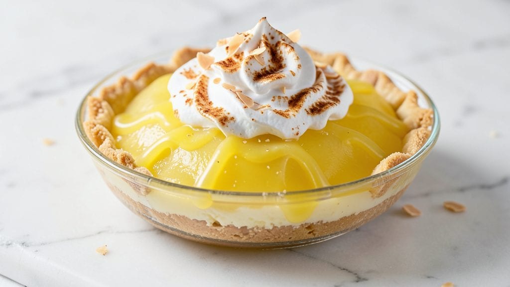 Jello Pudding Lemon Meringue Pie Recipe: Layered Citrus Dream With Crispy Top