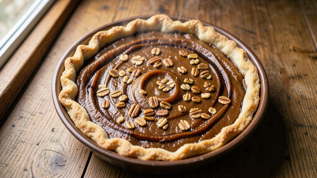 Libbys Pumplin Pie Recipe: Molasses-Kissed Oat Crown Over Silky Spice Filling