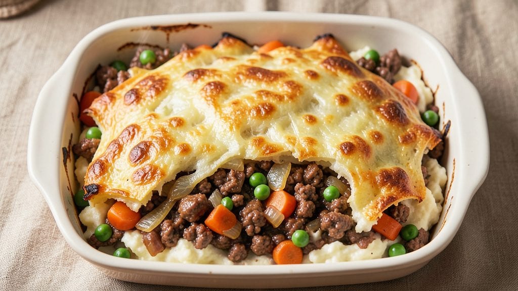 Martha Stewart's Shepherd's Pie Recipe: Fluffy Potato Topping Over Savory Beef Filling