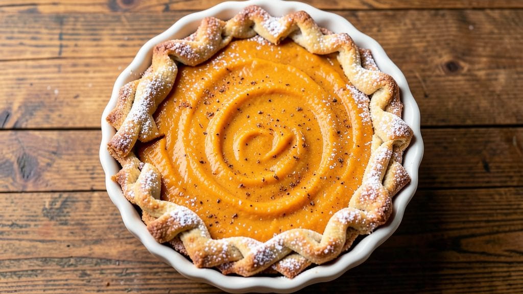 McCormick Pumpkin Pie Spice Pumpkin Pie Recipe: Warm Spice Whirlpool With Crunchy Crust Topping