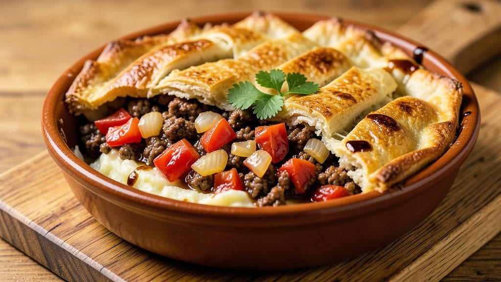 Mexican Shepherd's Pie Recipe: Spiced Beef and Potato Crust Fusion