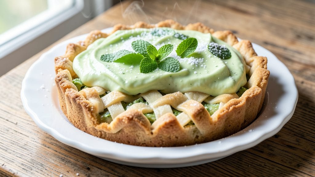 Mint Pie Recipe: Refreshing Herbal Crunch With Creamy Layers