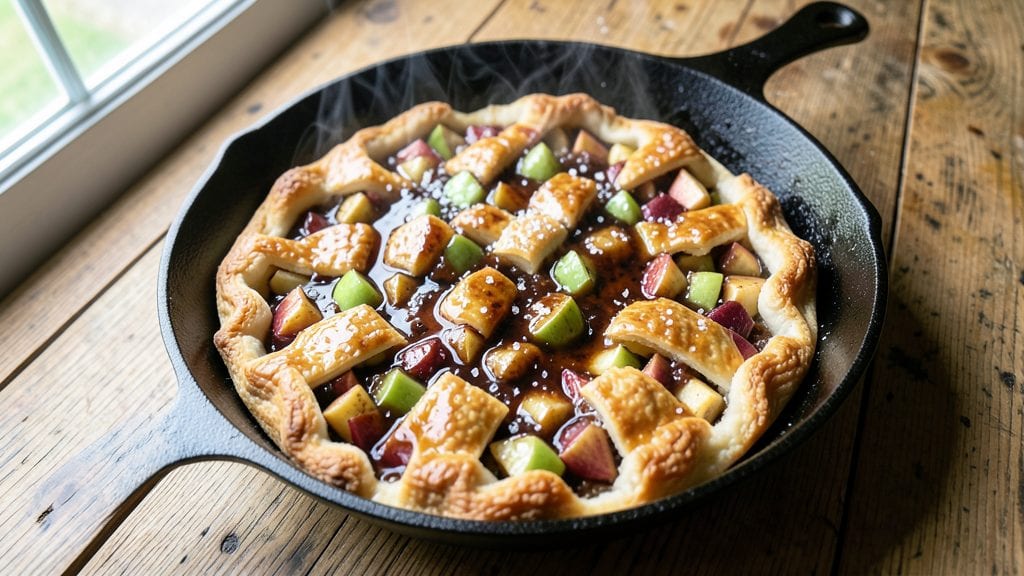 Mountain Pies Recipe: Rustic Fruit-Filled Crunch With Molasses-Kissed Crown