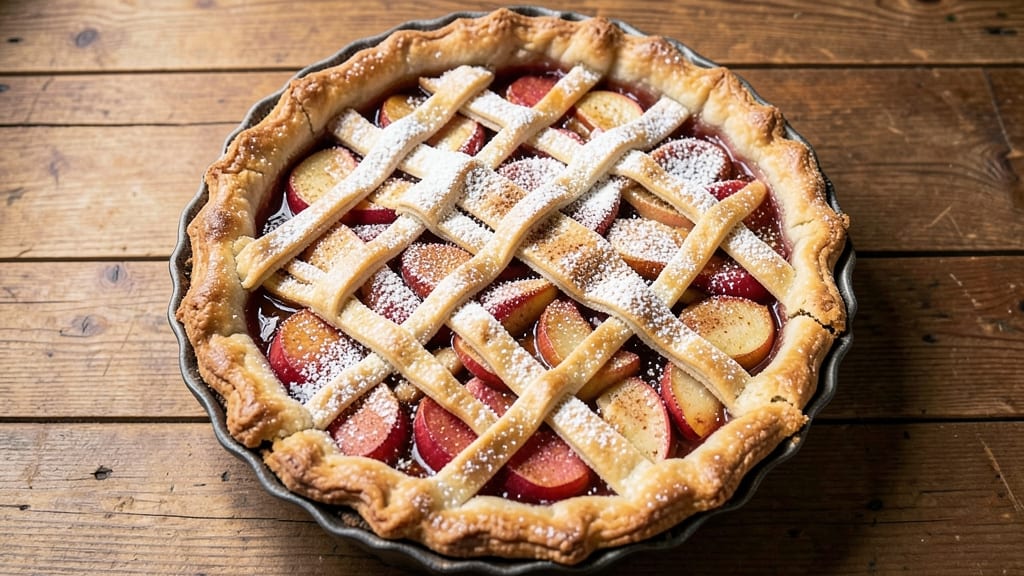 Old Fashioned Deep Dish Apple Pie Recipe: Molasses-Kissed Crust with Spiced Fruit Bliss