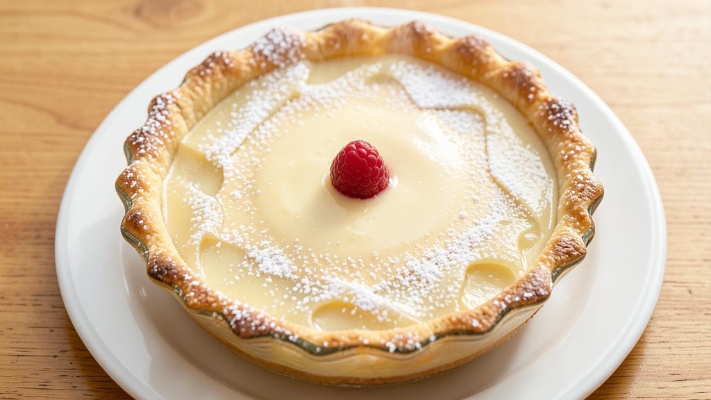 Old Fashioned Jello Cook and Serve Pudding Pie Recipe: Vintage Wobble With Crisp Oat Crown