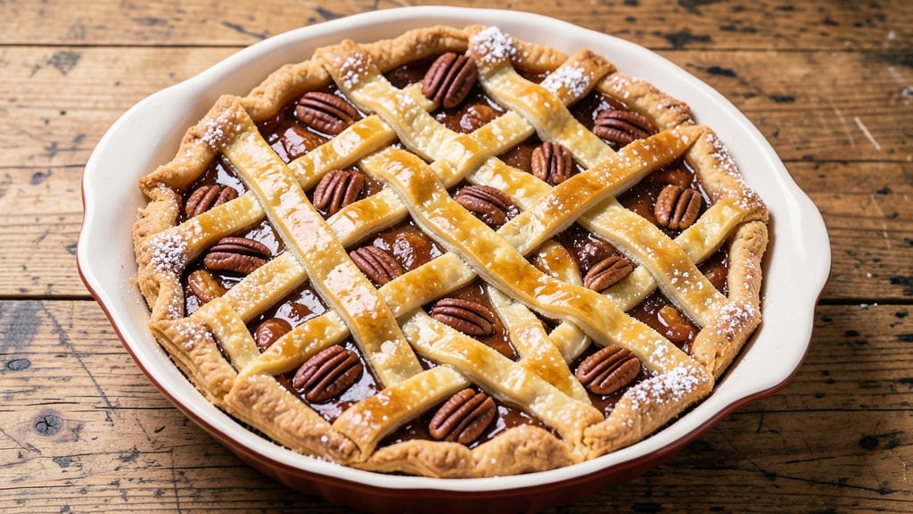 Old Fashioned Pecan Pie Recipe Without Corn Syrup: Molasses-Rich Depth With Buttery Crunch