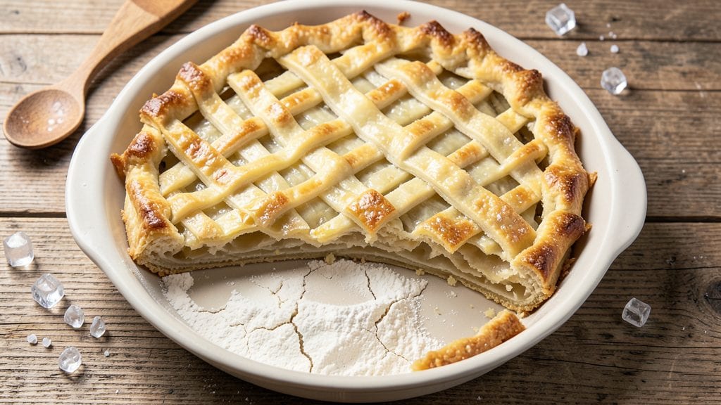 Old Fashioned Pie Crust Recipe With Vinegar: Secret to Shatterproof Layers Without Shortening