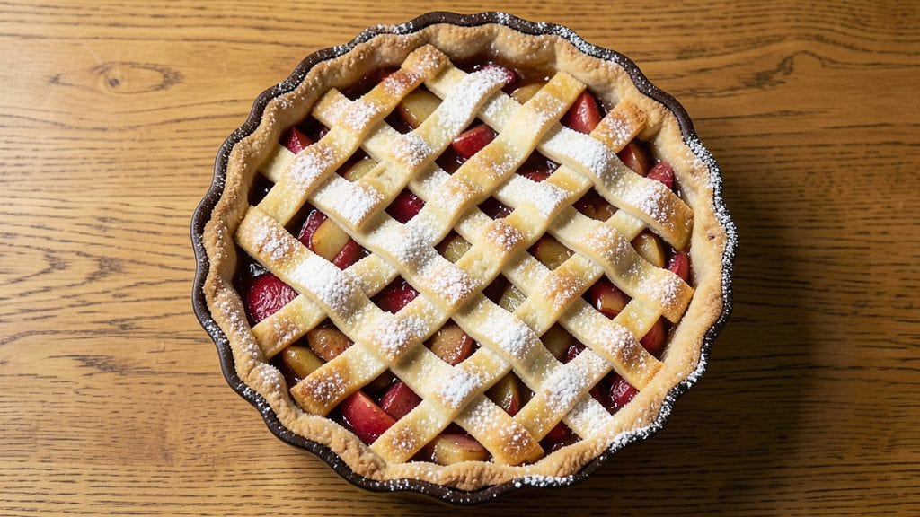 Original Betty Crocker French Apple Pie Recipe: Buttery Lattice Over Spiced Fruit Bliss
