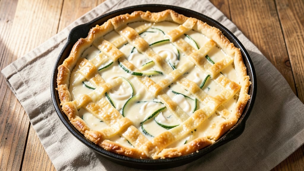 Original Bisquick Zucchini Pie Recipe: Golden Crust Over Creamy Summer Filling