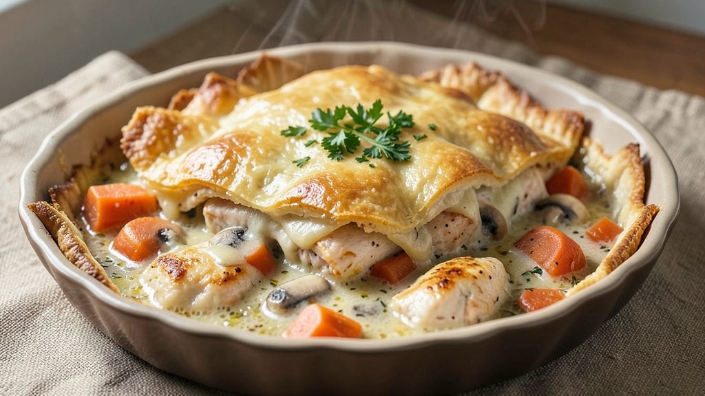 Paula Deen's Pot Pie Recipe: Southern-Style Flaky Crust Over Hearty Filling