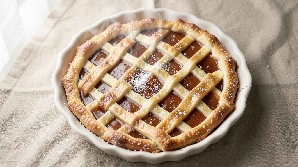 Pie Tarts Recipe: Pressed Oat Crown Over Silky Fruit Filling