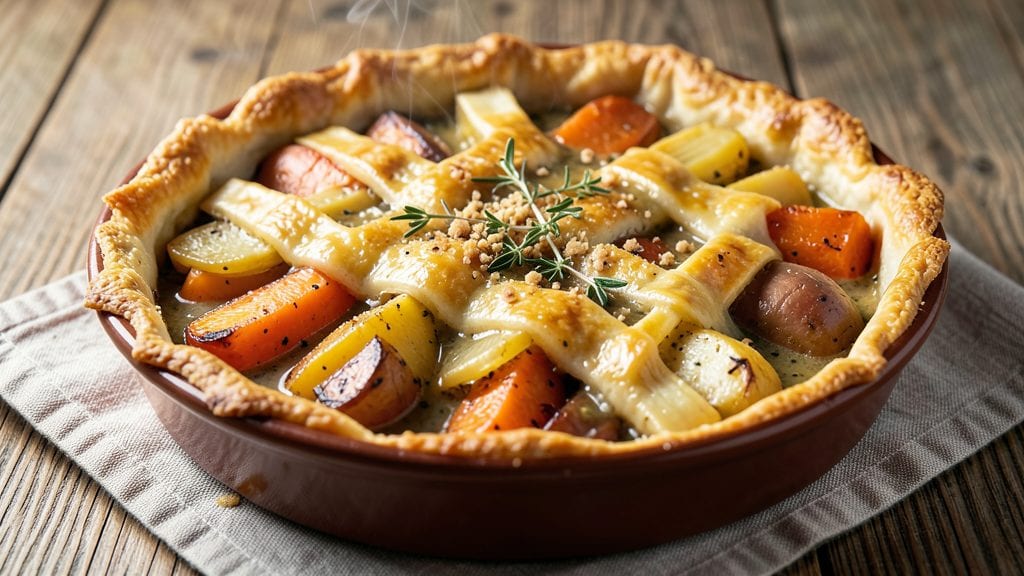 Root Vegetable Pot Pie Recipe: Hearty Winter Comfort in One Pan
